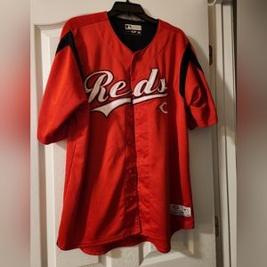 Cincinnati Reds shirt / jersey button down